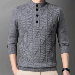 Truien & Vesten Heren*JAIR - Modieuze Gebreide Zomerse Trui voor Heren