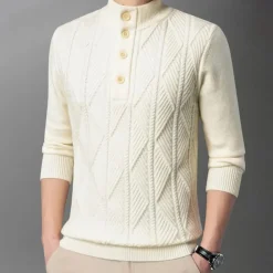 Truien & Vesten Heren*JAIR - Modieuze Gebreide Zomerse Trui voor Heren