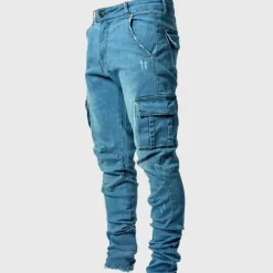 Broeken Heren*Jakki - Ultra-stretch casual herenjeans voor de zomer