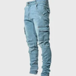 Broeken Heren*Jakki - Ultra-stretch casual herenjeans voor de zomer