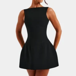 Jurken & Jumpsuits Dames*Janelle - Dames Stijlvolle Mouwloze Lente/Zomerjurk