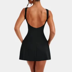 Jurken & Jumpsuits Dames*Janelle - Dames Stijlvolle Mouwloze Lente/Zomerjurk