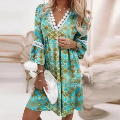 Jurken & Jumpsuits Dames*JANIYAH - Luchtige korte zomerjurk voor dames