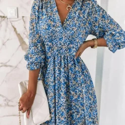 Jurken & Jumpsuits Dames*JANNINE - Luchtige midi zomerjurk voor dames