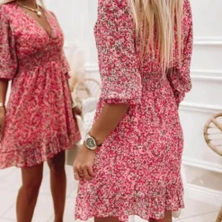 Jurken & Jumpsuits Dames*JANNINE - Luchtige midi zomerjurk voor dames