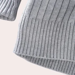 Truien & Vesten Heren*Janusz - Casual luxe gebreid herencardigan met rits voor de zomer