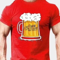 Shirts Heren*Jasper - Stijlvol Zomer Oktoberfest T-shirt voor heren