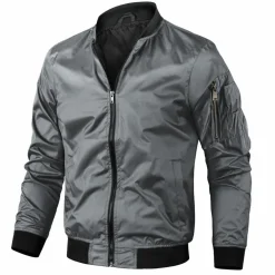 Jassen Heren*JAYDEN - Vintage zomerbomberjack voor heren