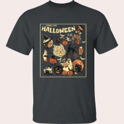 Topjes & Shirts Dames*Jazmina - Casual Zomerse Halloween T-shirt voor dames Donkergrijs