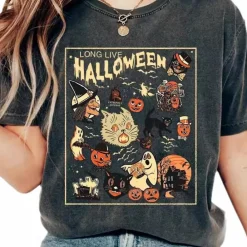 Topjes & Shirts Dames*Jazmina - Casual Zomerse Halloween T-shirt voor dames Donkergrijs