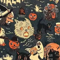 Topjes & Shirts Dames*Jazmina - Casual Zomerse Halloween T-shirt voor dames Donkergrijs