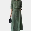Jurken & Jumpsuits Dames*Jelena - Casual damesjurk met knopen voor de zomer