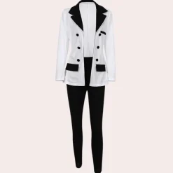 Sets Dames*Jena - Moderne Klassieker 2-delige Zomerset voor Dames Wit