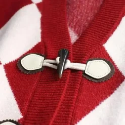 Truien & Vesten Dames*JESSICA - Trendy Zomervest voor Dames Rood Wit