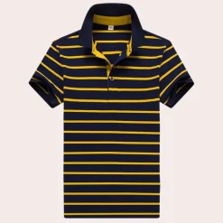 Shirts Heren*Jett - Gestreept herenpoloshirt voor de zomer