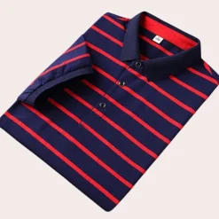 Shirts Heren*Jett - Gestreept herenpoloshirt voor de zomer