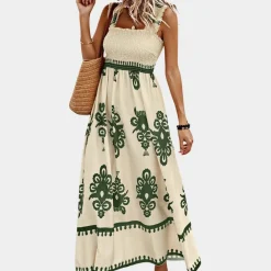 Jurken & Jumpsuits Dames*Jevgenija - Casual mouwloze damesjurk voor de zomer