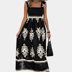 Jurken & Jumpsuits Dames*Jevgenija - Casual mouwloze damesjurk voor de zomer