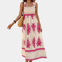 Jurken & Jumpsuits Dames*Jevgenija - Casual mouwloze damesjurk voor de zomer