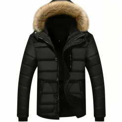 Jassen Heren*JIM - Herenparka met afneembare capuchon