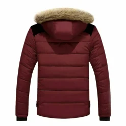 Jassen Heren*JIM - Herenparka met afneembare capuchon