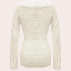 Jurken & Jumpsuits Dames*JOANNA - Comfortabele Zomerse Gebreide Jurk voor Dames Wit