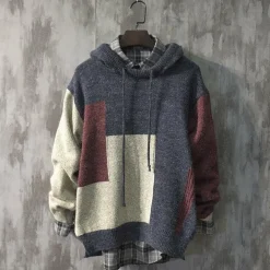 Truien & Vesten Heren*JOAQUIN - Luchtige zomerse gebreide hoodie