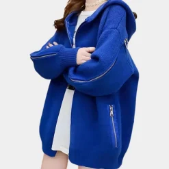 Truien & Vesten Dames*JODELLE - Stijlvol Zomervest voor Dames Blauw