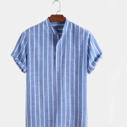 Shirts Heren*JOHAN - Stijlvol zomer overhemd voor mannen