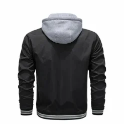 Jassen Heren*JOHANNES - Trendy capuchon jas voor mannen - Lente/Zomer editie