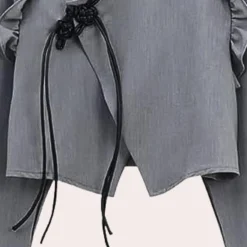 Topjes & Shirts Dames*JONETTE - Trendy Zomertop voor Dames Grijs