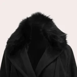 Jassen Heren*JOSE - Stijlvolle Winterjas voor Heren Zwart