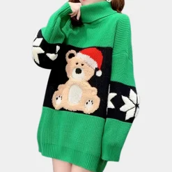 Truien & Vesten Dames*JOSEPHINE - Trendy Kersttrui voor Dames