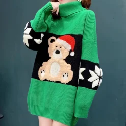 Truien & Vesten Dames*JOSEPHINE - Trendy Kersttrui voor Dames