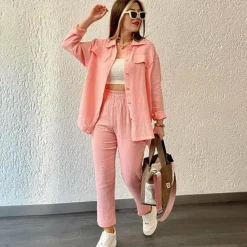 Sets Dames*JOSIE - Elegante casual zomerset voor vrouwen