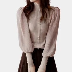 Topjes & Shirts Dames*JOVANA - Elegante Gebreide Zomertop voor Dames