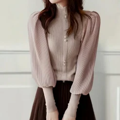 Topjes & Shirts Dames*JOVANA - Elegante Gebreide Zomertop voor Dames