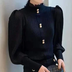 Topjes & Shirts Dames*JOVANA - Elegante Gebreide Zomertop voor Dames