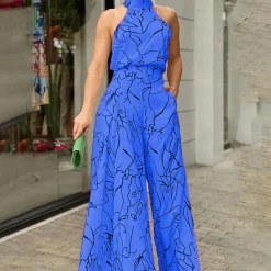 Jurken & Jumpsuits Dames*JULIANA - Modieuze zomerse jumpsuit voor dames