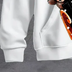 Shirts Heren*JULIANO - Comfortabel Zomers Sweatshirt voor Heren Wit