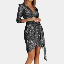 Jurken & Jumpsuits Dames*Juliet - Elegante dames glitterjurk voor de zomer