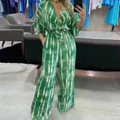 Jurken & Jumpsuits Dames*KADRI - Modieuze dames zomer jumpsuit