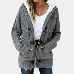 Truien & Vesten Dames*KAHLIA - Luchtig Zomer Vest Met Capuchon voor Dames