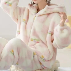 Sets Dames*KAHLIA - Luxe Zomer Pyjamaset voor Dames Roze