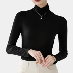 Topjes & Shirts Dames*KAHNAY - Modieus Coltruitje voor Dames