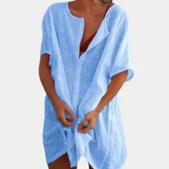 Jurken & Jumpsuits Dames*Kailyn - Luchtige zomerjurk voor dames