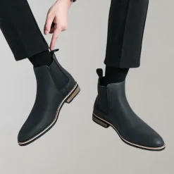 Schoenen Heren*Kaj - High-top chelsea herenlaarzen voor de zomer