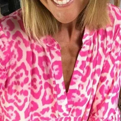 Jurken & Jumpsuits Dames*KALI - Stijlvolle lange zomerjurk Roze