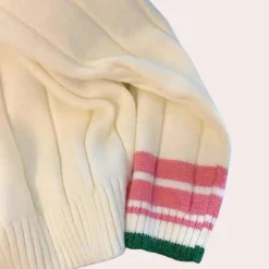 Truien & Vesten Dames*KALONI - Trendy Zomerse Trui voor Dames Melkwit