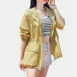 Jassen Dames*Kamilah - Lichtgewicht zomerjack voor dames - Perfect voor Lente en Zomer